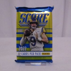 2022 Score Football (1) Single Pack PLUS SUPPLIES